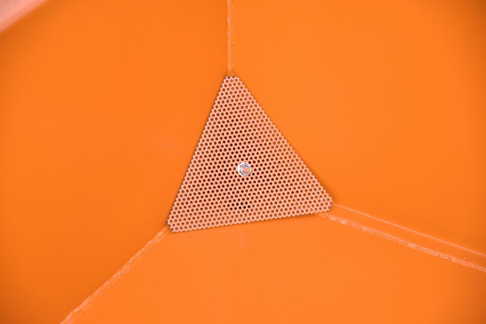 Bauer Spänebehälter GU-E 300 lackiert Gelborange Breite 680 mm Produktbild Bauer Spänebehälter GU-E 300 lackiert Gelborange Breite 680 mm bild 3