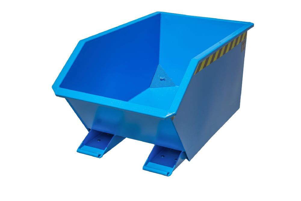 Bauer Spänebehälter GU-E 300 lackiert Lichtblau L 1440 x B 680 x H 580 mm Produktbild Bauer Spänebehälter GU-E 300 lackiert Lichtblau L 1440 x B 680 x H 580 mm