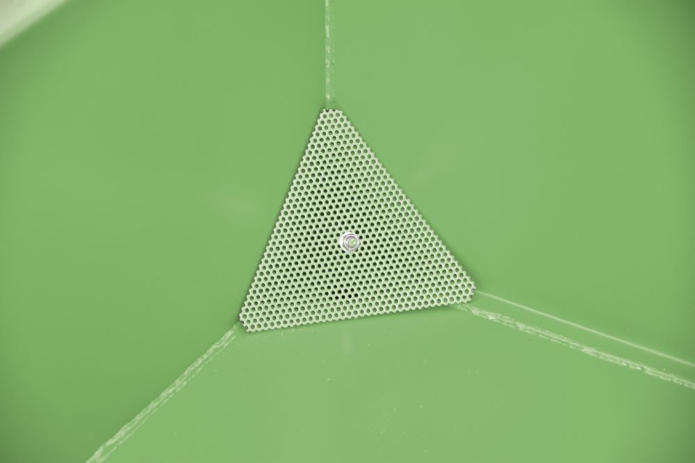 Bauer Spänebehälter GU-E 1000 lackiert Resedagrün Breite 1280 mm Produktbild Bauer Spänebehälter GU-E 1000 lackiert Resedagrün Breite 1280 mm