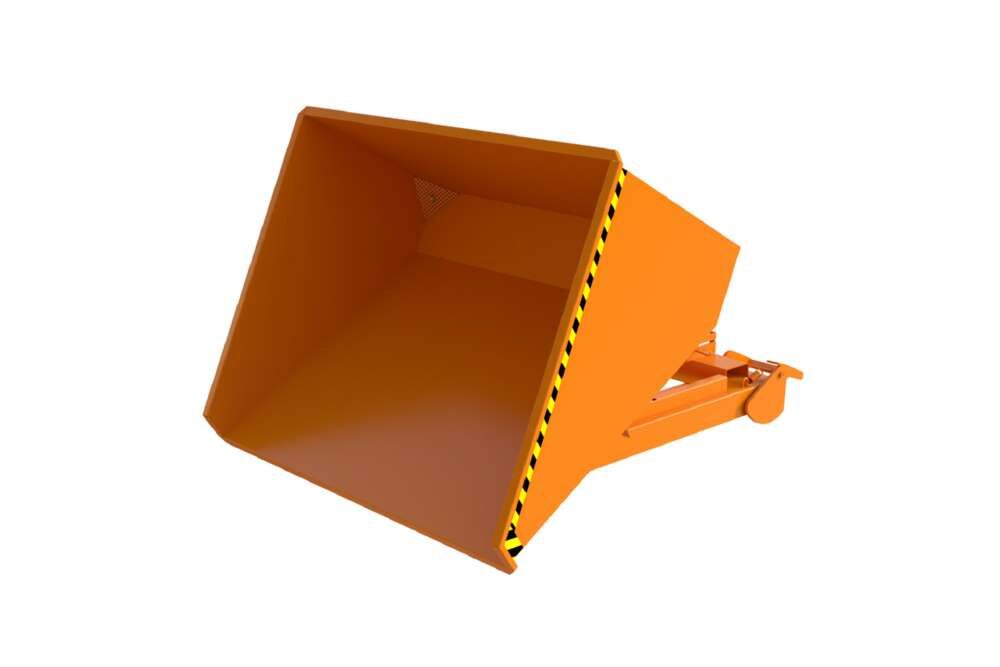 Bauer Automatischer Spänebehälter S4A 900 lackiert gelborange Produktbild Bauer Automatischer Spänebehälter S4A 900 lackiert gelborange bild 5