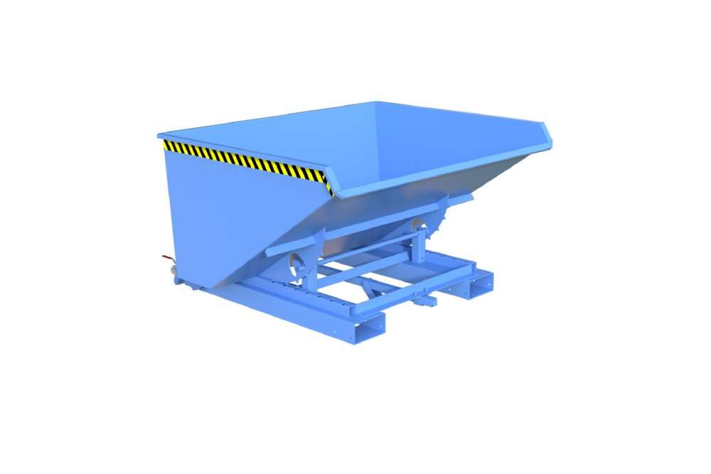 Bauer Automatischer Spänebehälter S4A 900 lackiert lichtblau Produktbild Bauer Automatischer Spänebehälter S4A 900 lackiert lichtblau bild 3