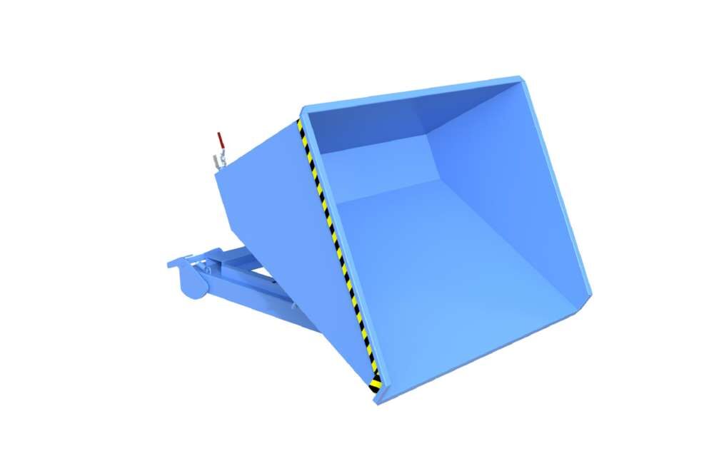 Bauer Automatischer Spänebehälter S4A 900 lackiert lichtblau Produktbild Bauer Automatischer Spänebehälter S4A 900 lackiert lichtblau bild 4