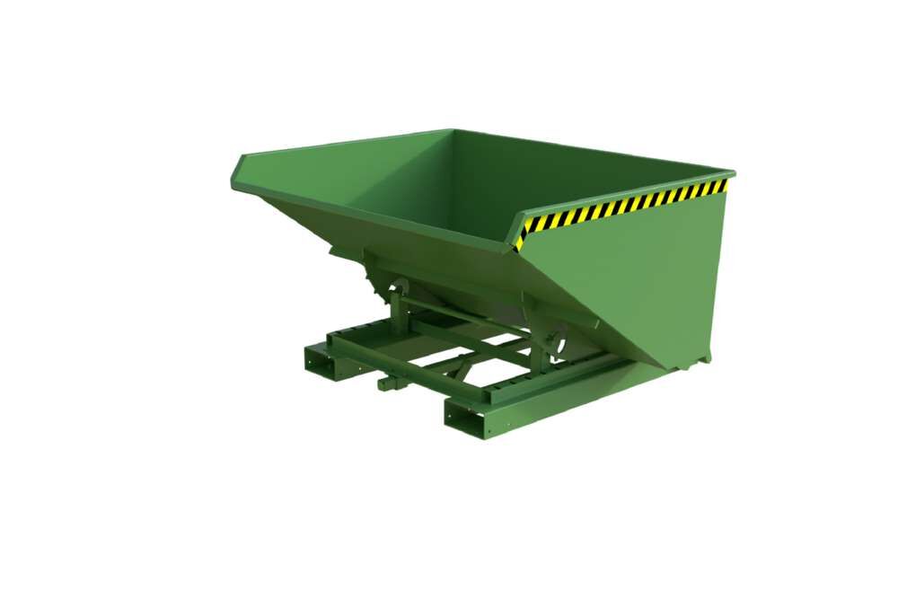 Bauer Automatischer Spänebehälter S4A 900 lackiert resedagrün Produktbild Bauer Automatischer Spänebehälter S4A 900 lackiert resedagrün