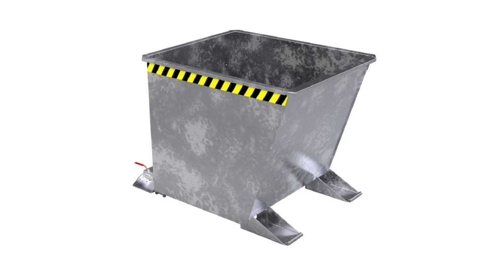 Bauer Spänebehälter SGU-RZ 55 feuerverzinkt Produktbild Bauer Spänebehälter SGU-RZ 55 feuerverzinkt