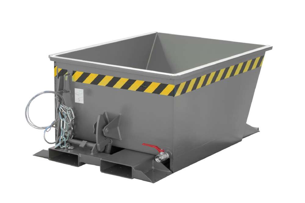 Bauer Spänebehälter lackiert in der Farbe Mausgrau SGU-RZ 30 Bauer Spänebehälter lackiert in der Farbe Mausgrau SGU-RZ 30