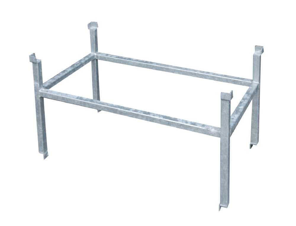 Bauer Stapelgestell AG 60 2 915 x 555 x 515 mm feuerverzinkt Produktbild Bauer Stapelgestell AG 60 2 915 x 555 x 515 mm feuerverzinkt