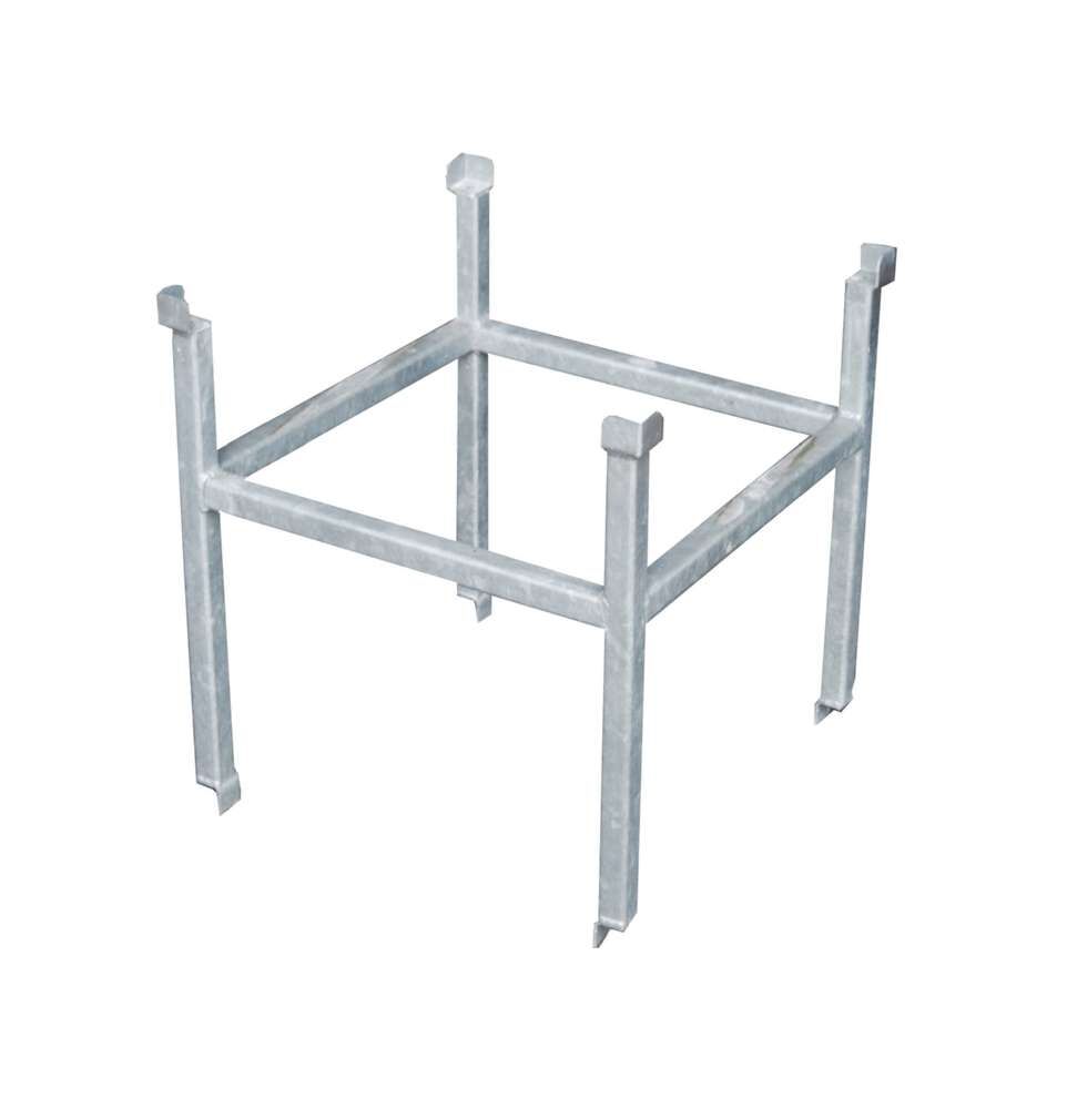 Bauer Stapelgestell AG 60 1 515 x 555 x 515 mm feuerverzinkt Produktbild Bauer Stapelgestell AG 60 1 515 x 555 x 515 mm feuerverzinkt
