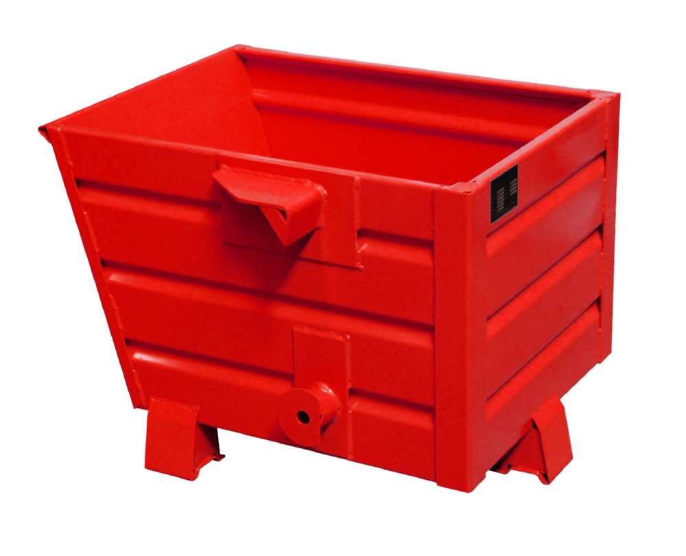 Bauer Stapelkipper BSK für robuste Beanspruchung für Gabelstabler lackiert feuerrot Produktbild Bauer Stapelkipper BSK für robuste Beanspruchung für Gabelstabler lackiert feuerrot