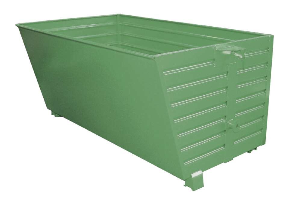 Bauer Stapelkipper BSK 200 lackiert resedagrün stapelbar Produktbild Bauer Stapelkipper BSK 200 lackiert resedagrün stapelbar