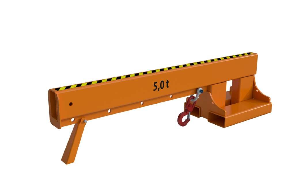 Bauer Teleskop-Lader KT-K 5,0 lackiert gelborange Starre Ausführung Produktbild Bauer Teleskop-Lader KT-K 5,0 lackiert gelborange Starre Ausführung bild 2