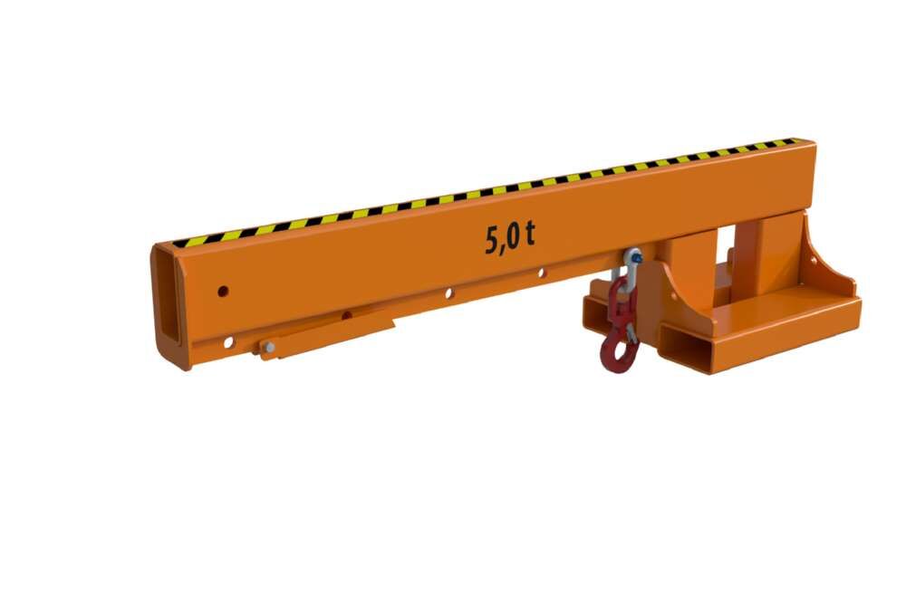 Bauer Teleskop-Lader KT-K 5,0 lackiert gelborange Starre Ausführung Produktbild Bauer Teleskop-Lader KT-K 5,0 lackiert gelborange Starre Ausführung