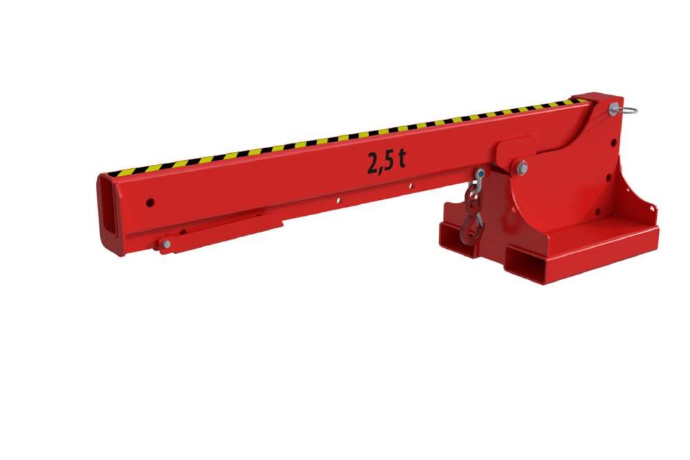 Bauer Teleskop-Lader KTH-K 2,5 lackiert feuerrot 3 Winkel einstellbar Produktbild Bauer Teleskop-Lader KTH-K 2,5 lackiert feuerrot 3 Winkel einstellbar