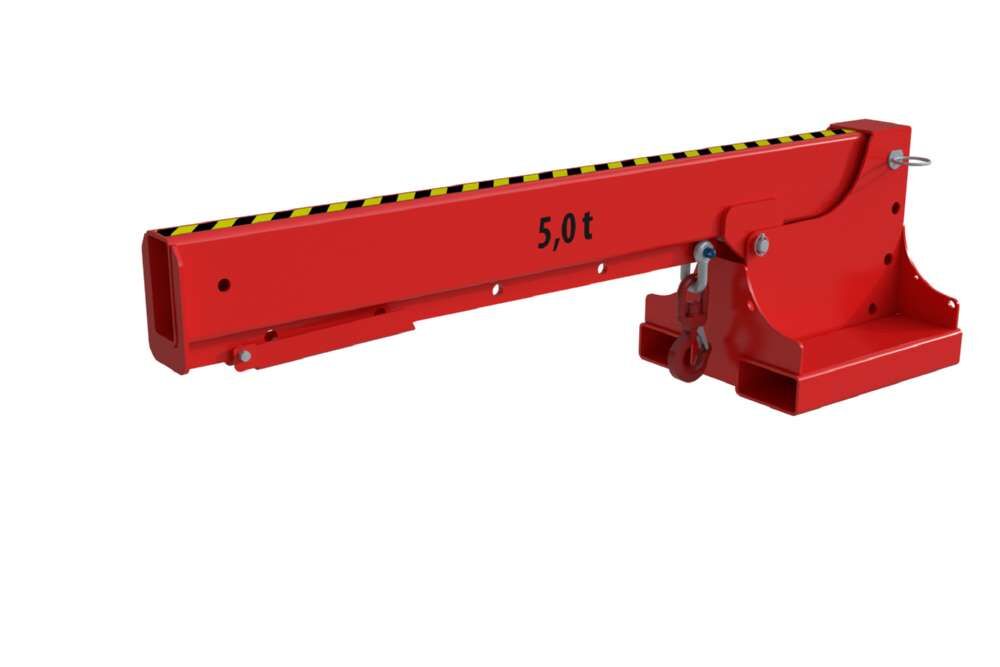 Bauer Teleskop-Lader KTH-K 5,0 lackiert feuerrot Länge 2050 mm Produktbild Bauer Teleskop-Lader KTH-K 5,0 lackiert feuerrot Länge 2050 mm