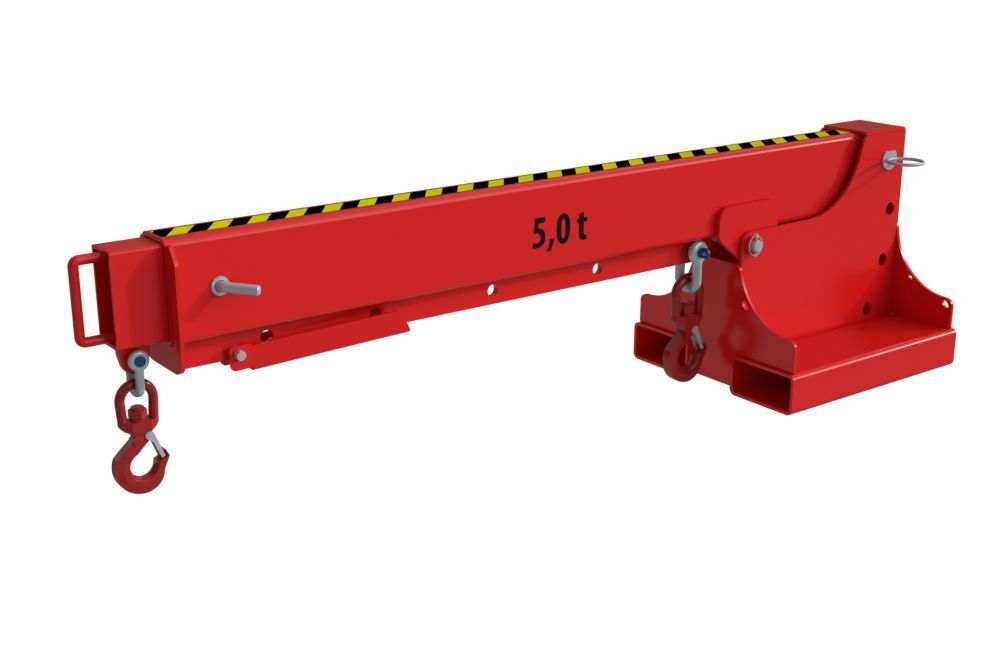 Bauer Teleskop Lader KTH 5,0 lackiert in der Farbe Feuerrot Produktbild Bauer Teleskop Lader KTH 5,0 lackiert in der Farbe Feuerrot