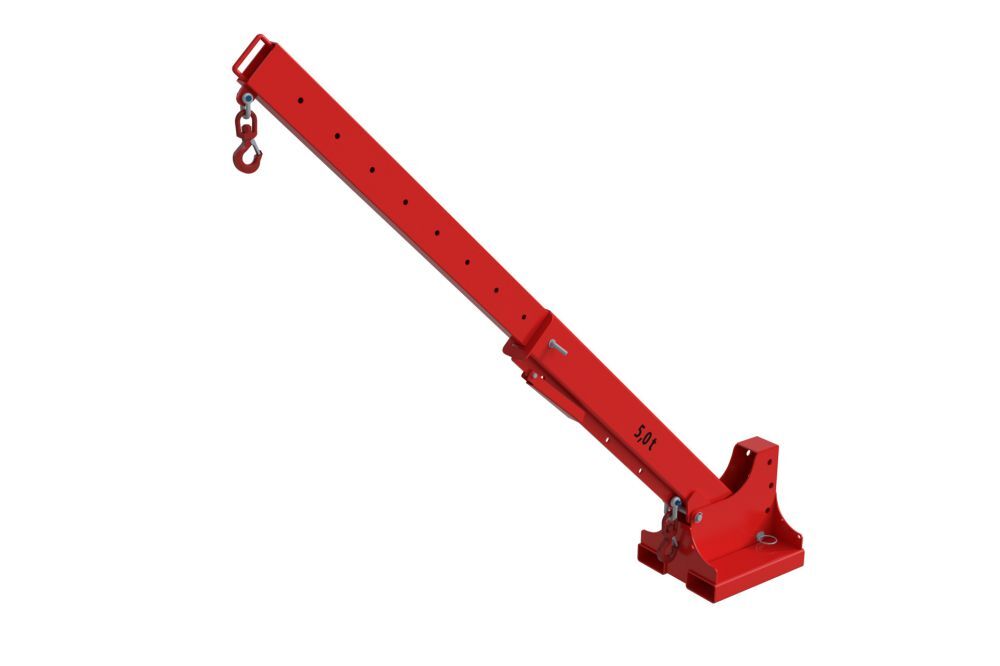 Bauer Teleskop Lader KTH 5,0 lackiert in der Farbe Feuerrot Produktbild Bauer Teleskop Lader KTH 5,0 lackiert in der Farbe Feuerrot bild 5