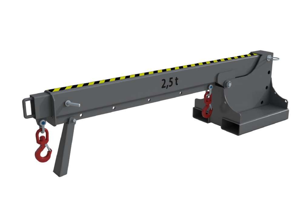 Bauer Teleskop-Lader KTH 2,5 lackiert mausgrau 3 Winkel einstellbar Produktbild Bauer Teleskop-Lader KTH 2,5 lackiert mausgrau 3 Winkel einstellbar bild 2