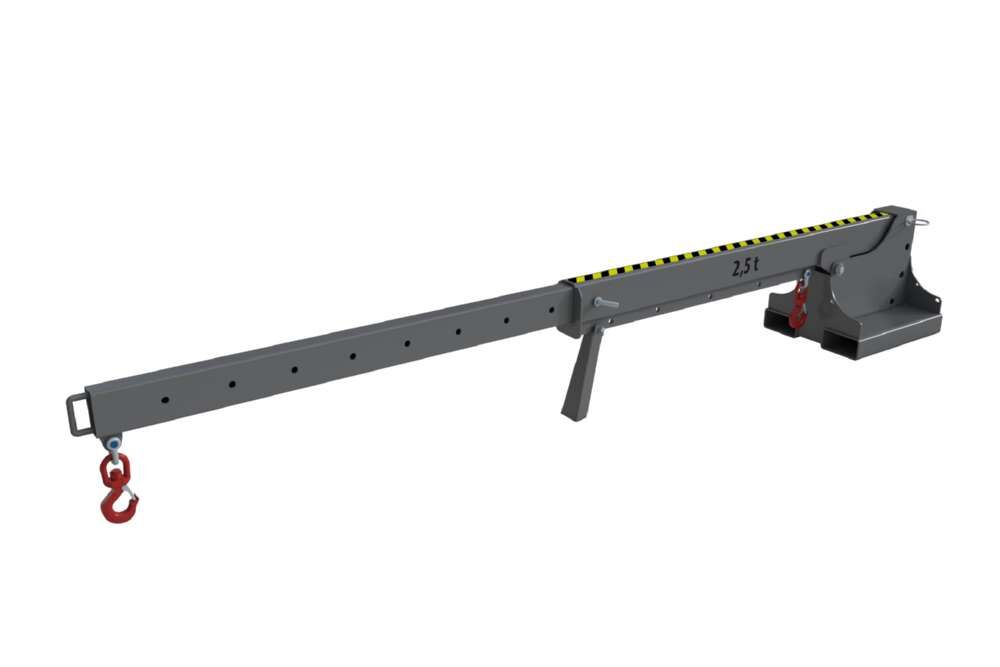 Bauer Teleskop-Lader KTH 2,5 lackiert mausgrau 3 Winkel einstellbar Produktbild Bauer Teleskop-Lader KTH 2,5 lackiert mausgrau 3 Winkel einstellbar bild 3