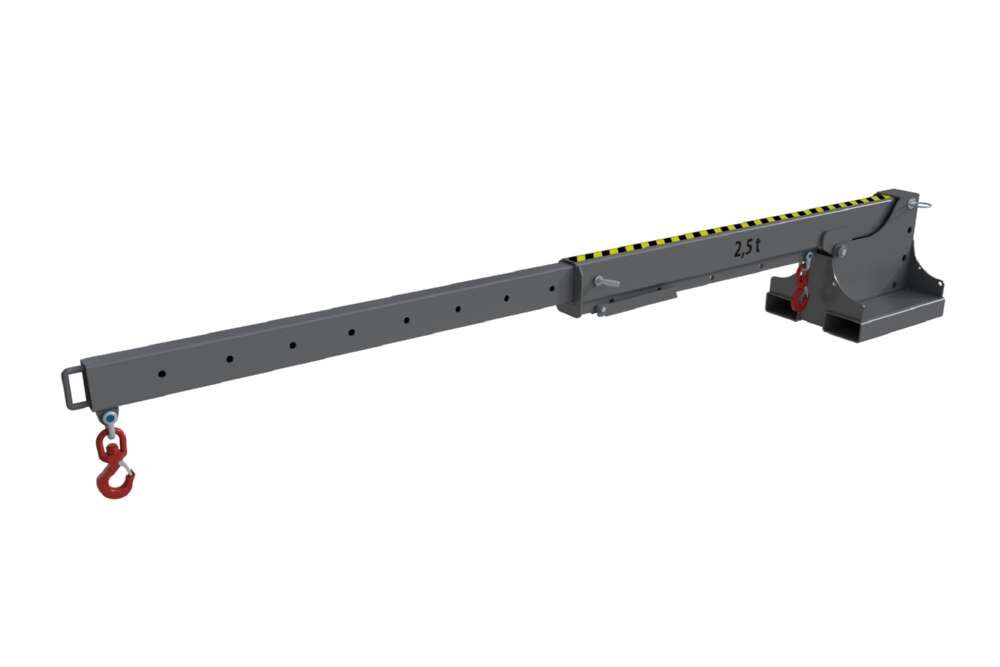 Bauer Teleskop-Lader KTH 2,5 lackiert mausgrau 3 Winkel einstellbar Produktbild Bauer Teleskop-Lader KTH 2,5 lackiert mausgrau 3 Winkel einstellbar bild 4