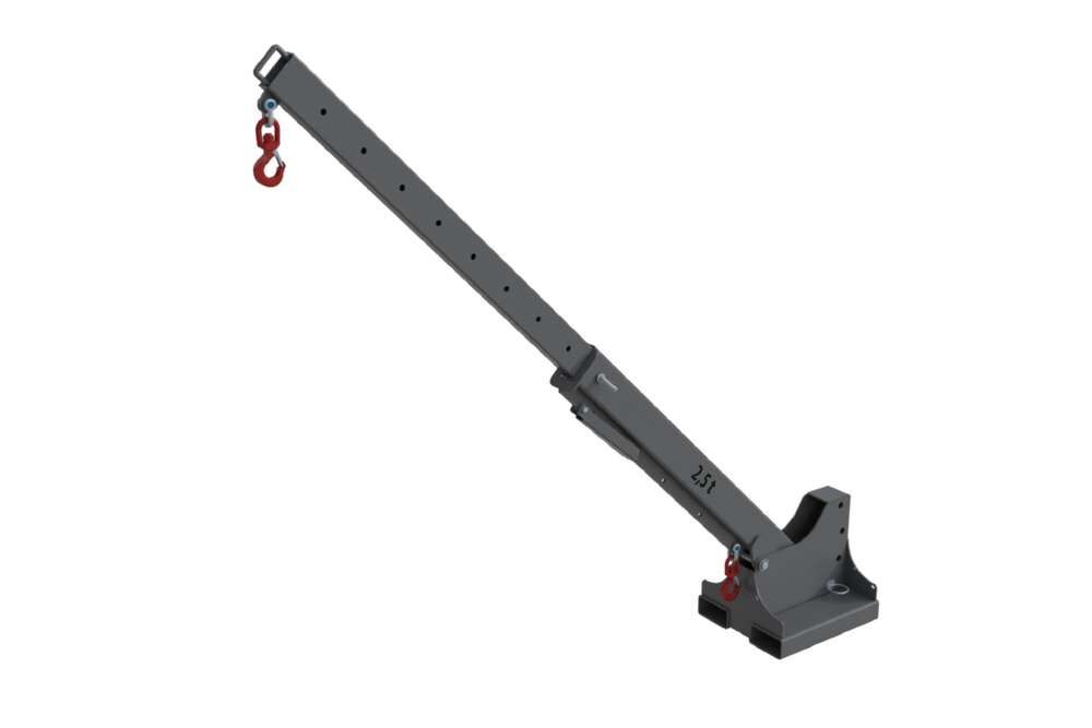 Bauer Teleskop-Lader KTH 2,5 lackiert mausgrau 3 Winkel einstellbar Produktbild Bauer Teleskop-Lader KTH 2,5 lackiert mausgrau 3 Winkel einstellbar bild 5