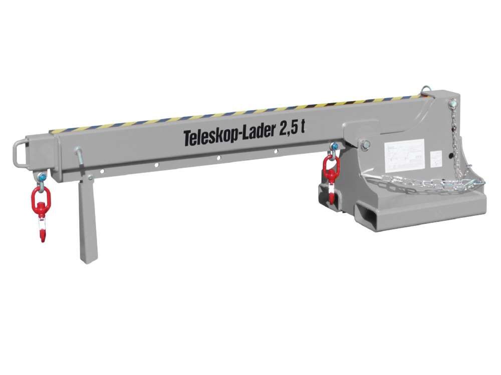 Bauer Teleskop-Lader KTH 2,5 lackiert mausgrau 3 Winkel einstellbar Produktbild Bauer Teleskop-Lader KTH 2,5 lackiert mausgrau 3 Winkel einstellbar bild 7