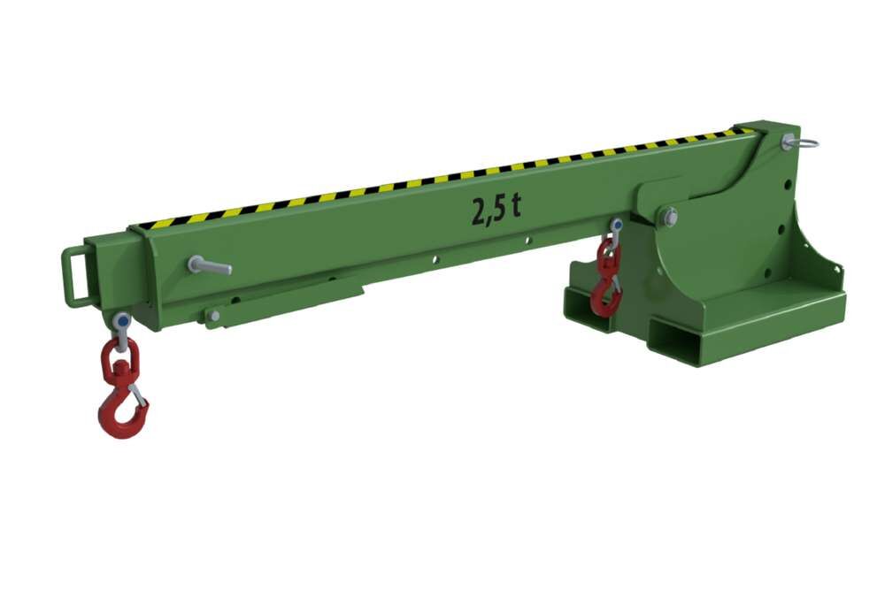 Bauer Teleskop-Lader KTH 2,5 lackiert resedagrün 8-fach teleskopierbar Produktbild Bauer Teleskop-Lader KTH 2,5 lackiert resedagrün 8-fach teleskopierbar