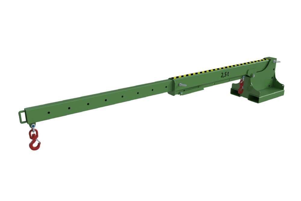 Bauer Teleskop-Lader KTH 2,5 lackiert resedagrün 8-fach teleskopierbar Produktbild Bauer Teleskop-Lader KTH 2,5 lackiert resedagrün 8-fach teleskopierbar bild 4