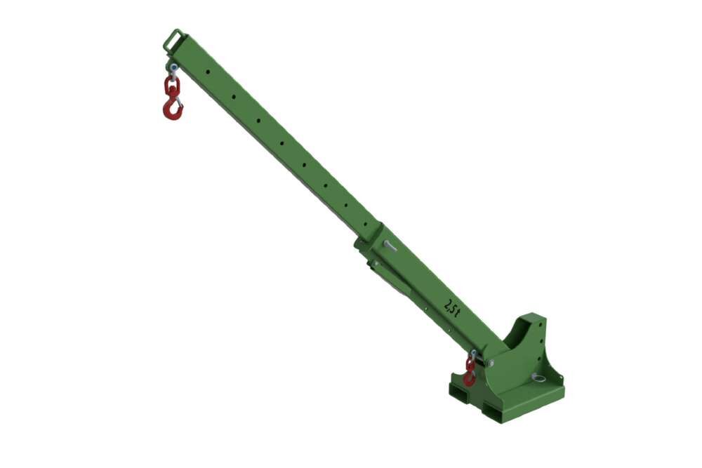 Bauer Teleskop-Lader KTH 2,5 lackiert resedagrün 8-fach teleskopierbar Produktbild Bauer Teleskop-Lader KTH 2,5 lackiert resedagrün 8-fach teleskopierbar bild 5