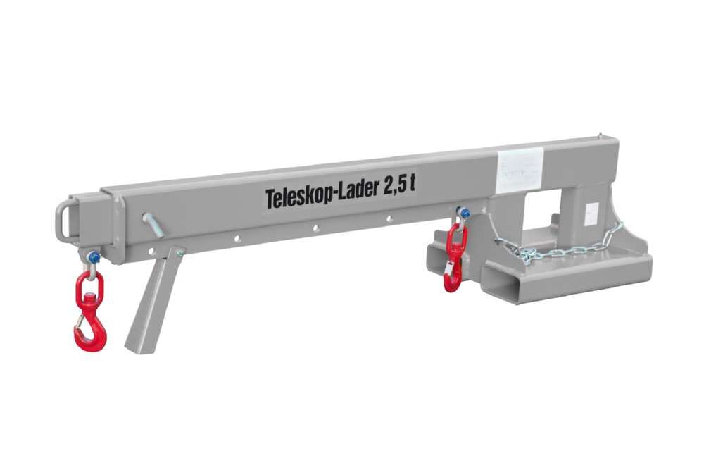 Bauer Teleskop-Lader KT 2,5 für Gabelstapler lackiert mausgrau 8-fach teleskopierbar Produktbild Bauer Teleskop-Lader KT 2,5 für Gabelstapler lackiert mausgrau 8-fach teleskopierbar bild 5