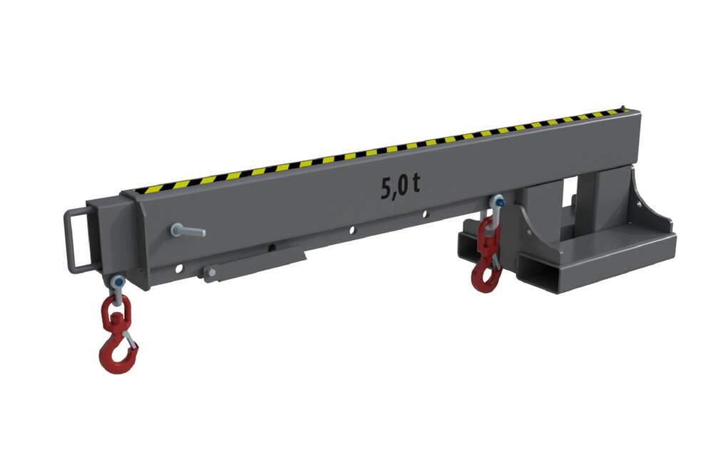 Bauer Teleskop-Lader KT 5,0 lackiert mausgrau 8-fach teleskopierbar Produktbild Bauer Teleskop-Lader KT 5,0 lackiert mausgrau 8-fach teleskopierbar