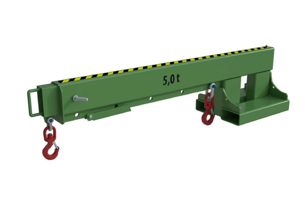 Bauer Teleskop-Lader KT 5,0 lackiert für Gabelstapler resedagrün RAL 6011 Produktbild Bauer Teleskop-Lader KT 5,0 lackiert für Gabelstapler resedagrün RAL 6011