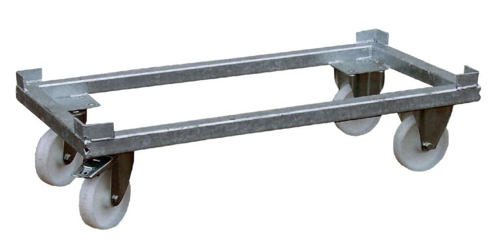 Bauer Transportwagen TW 500 für Sammbehälter System SBS 500 feuerverzinkt Produktbild Bauer Transportwagen TW 500 für Sammbehälter System SBS 500 feuerverzinkt