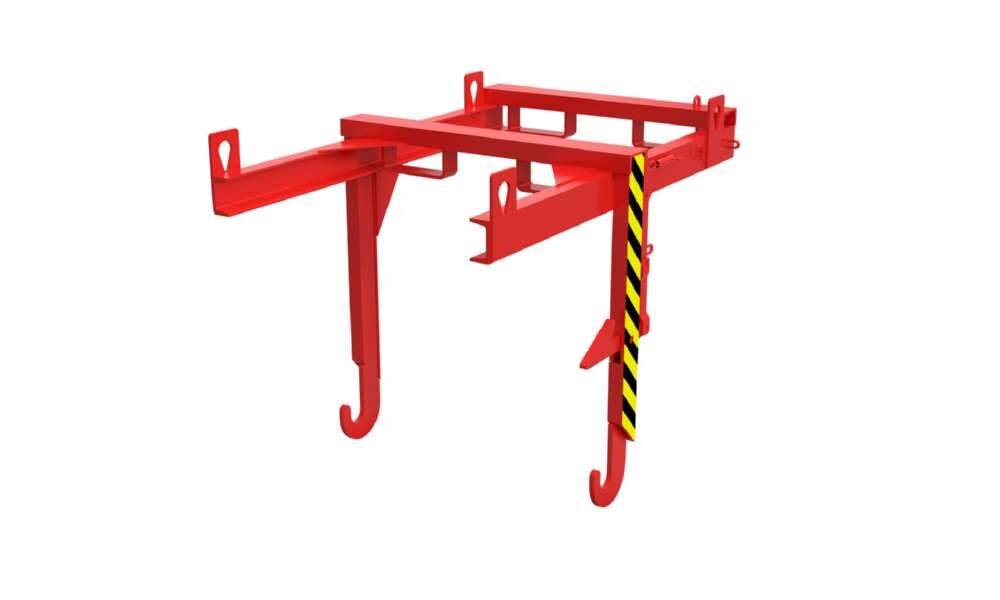Bauer Traverse für Stapelkipper BKT 55 feuerrot Kippen in jeder Höhe Produktbild Bauer Traverse für Stapelkipper BKT 55 feuerrot Kippen in jeder Höhe