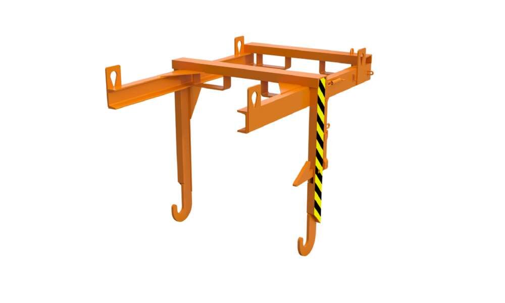 Bauer Traverse für Stapelkipper BKT 55 gelborange Produktbild Bauer Traverse für Stapelkipper BKT 55 gelborange
