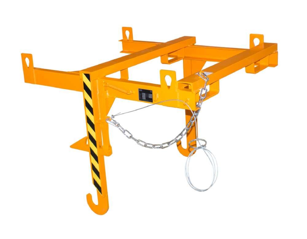 Bauer Traverse für Stapelkipper BKT 90 gelborange RAL 2000 Produktbild Bauer Traverse für Stapelkipper BKT 90 gelborange RAL 2000