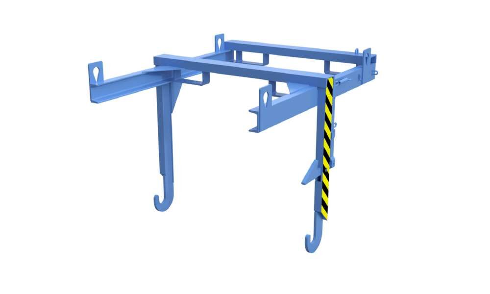 Bauer Traverse für Stapelkipper BKT 90 lichtblau Kippen in jeder Höhe Produktbild Bauer Traverse für Stapelkipper BKT 90 lichtblau Kippen in jeder Höhe bild 2