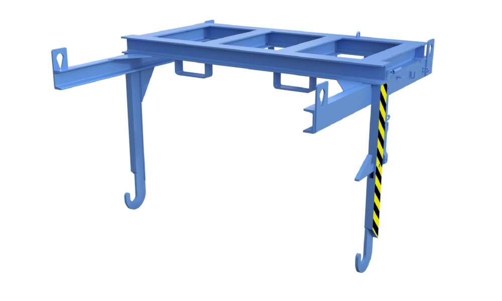 Bauer Traverse für Stapelkipper BKT 150 lichtblau Produktbild Bauer Traverse für Stapelkipper BKT 150 lichtblau