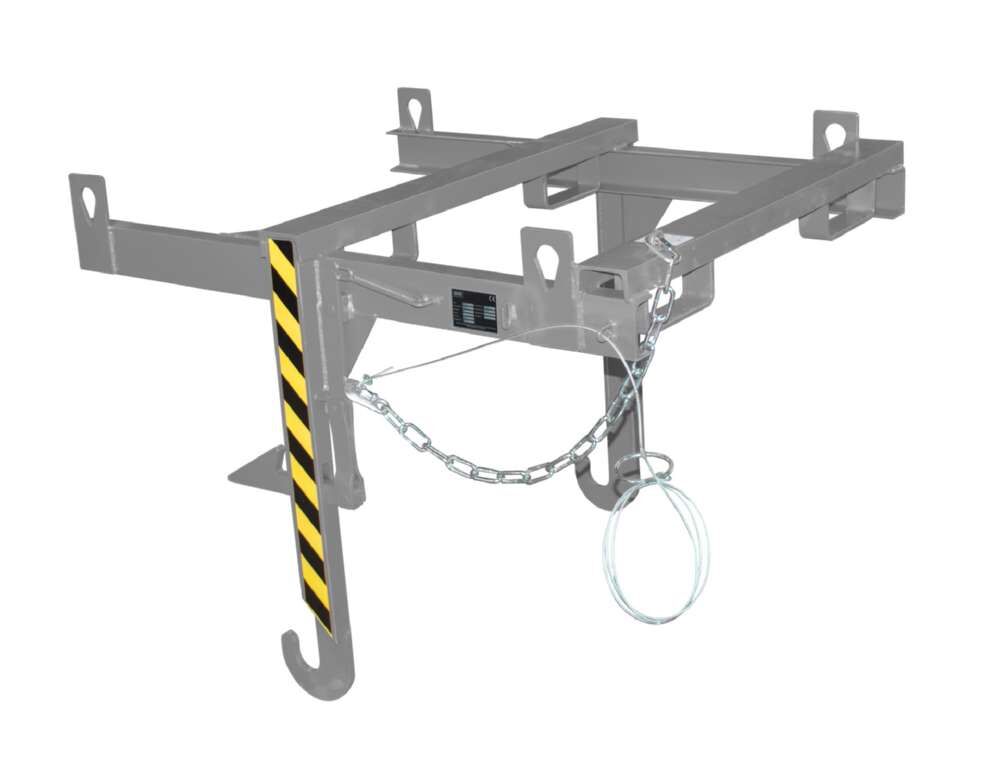 Bauer Traverse für Stapelkipper BKT 90 mausgrau RAL 7005 Produktbild Bauer Traverse für Stapelkipper BKT 90 mausgrau RAL 7005