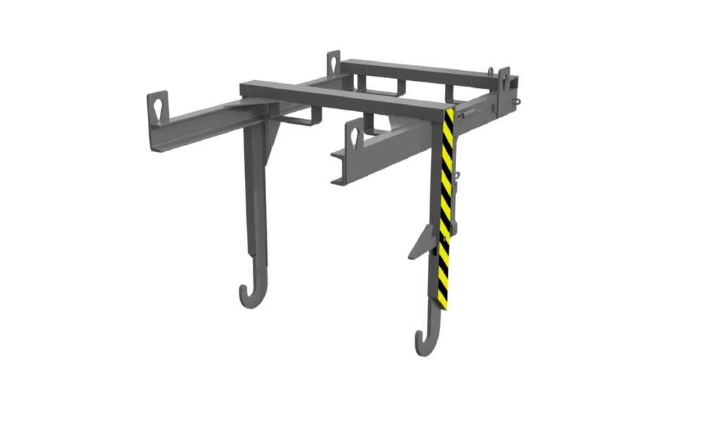 Bauer Traverse für Stapelkipper BKT 70 mausgrau Produktbild Bauer Traverse für Stapelkipper BKT 70 mausgrau