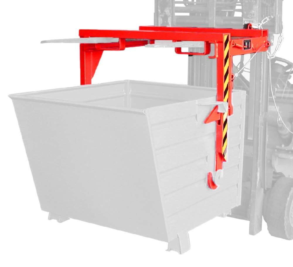 Bauer Traverse für Stapelkipper BST 55 feuerrot 930 x 980 x 945 mm Produktbild Bauer Traverse für Stapelkipper BST 55 feuerrot 930 x 980 x 945 mm