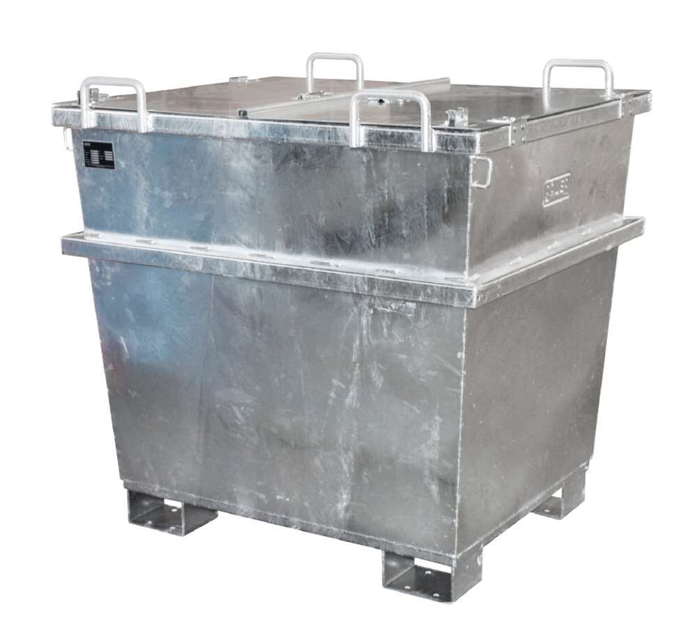 Bauer Universalcontainer UC 1000 feuerverzinkt Produktbild Bauer Universalcontainer UC 1000 feuerverzinkt