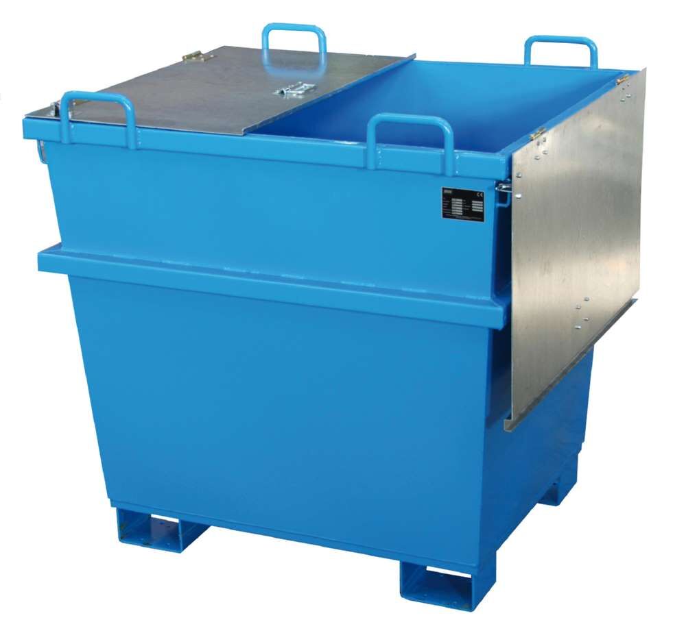 Bauer Universalcontainer UC 1000 lackiert lichtblau RAL 5012 Produktbild Bauer Universalcontainer UC 1000 lackiert lichtblau RAL 5012 bild 3