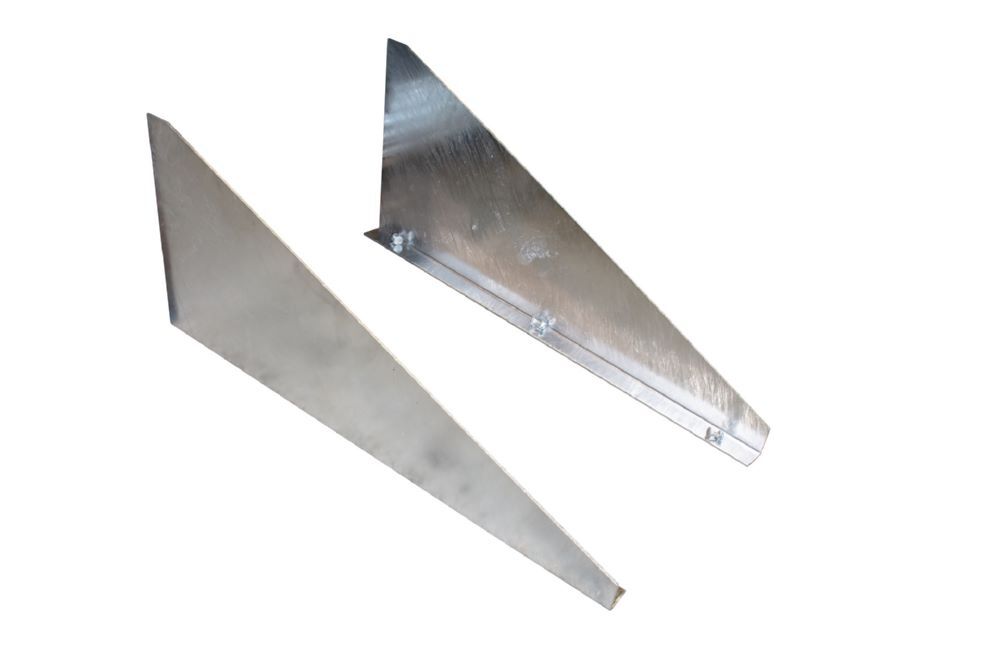 Bauer Zentrierwände verzinkt 45 x 670 x 200 mm Produktbild Bauer Zentrierwände verzinkt 45 x 670 x 200 mm