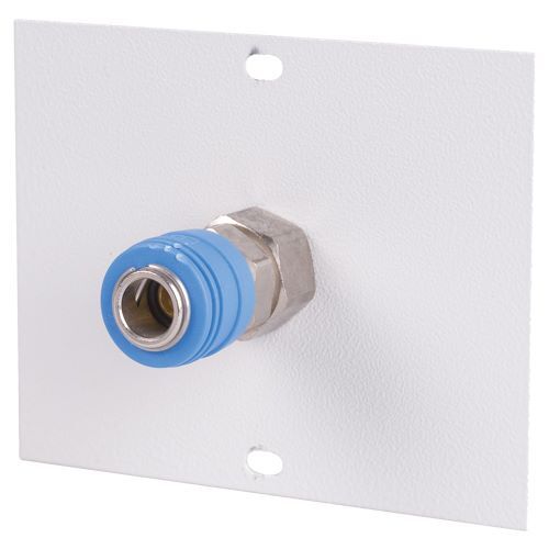 Bedrunka+Hirth Abdeckblech mit Druckluftanschluss 1/2 Zoll für Energiekanal BxH 125 x 125 mm Produktbild Bedrunka+Hirth Abdeckblech mit Druckluftanschluss 1/2 Zoll für Energiekanal BxH 125 x 125 mm