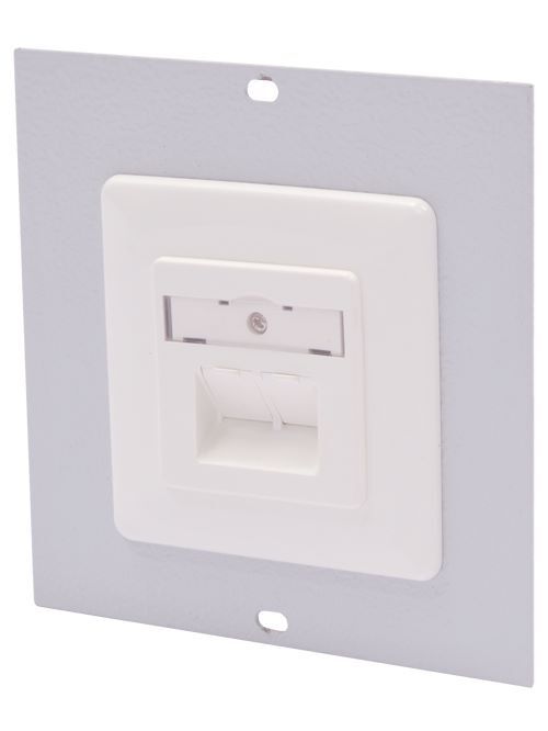 Bedrunka+Hirth Abdeckblech mit Netzwerkdose RJ45 für Energiekanal BxH 125 x 125 mm Bedrunka+Hirth Abdeckblech mit Netzwerkdose RJ45 für Energiekanal BxH 125 x 125 mm