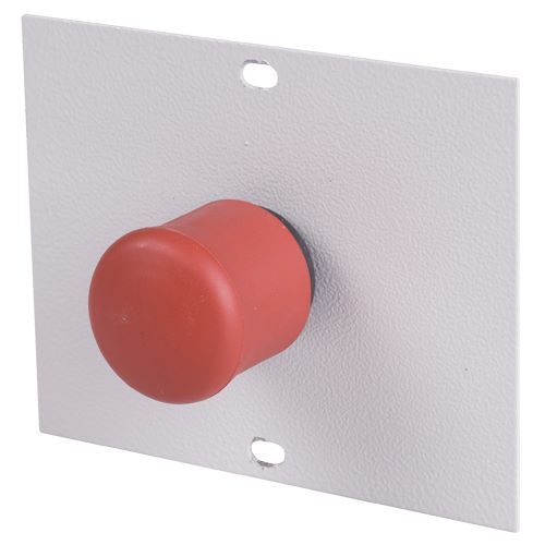 Bedrunka+Hirth Abdeckblech mit Not - Aus - Schalter für Energiekanal BxH 125 x 125 mm Produktbild Bedrunka+Hirth Abdeckblech mit Not - Aus - Schalter für Energiekanal BxH 125 x 125 mm