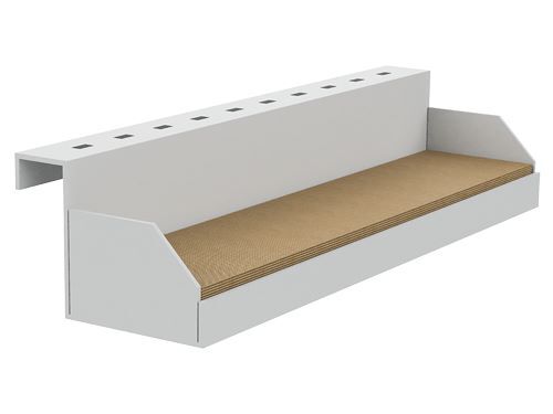 Produktbild Bedrunka+Hirth Abstellboden MRS unterer Anschlag für Werkzeuge 273 x 86 x 60 mm