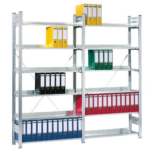 Produktbild Bedrunka+Hirth Aktenregal für 72 Ordner Akten 810 x 335 x 2700 mm