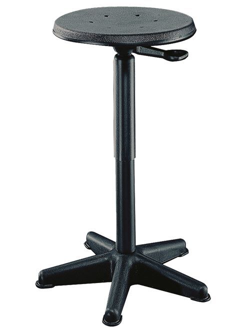 Bedrunka+Hirth Arbeitshocker mit Fußkreuz Sitzhöhe 455 bis 645 mm Buchenholz Produktbild Bedrunka+Hirth Arbeitshocker mit Fußkreuz Sitzhöhe 455 bis 645 mm Buchenholz