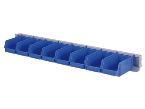 Produktbild Bedrunka+Hirth Behälterträger Breite 1000 mm 6 Sichtlagerkästen Größe 3 145 x 230 x 195 mm