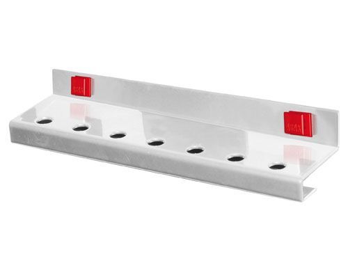 Produktbild Bedrunka+Hirth Bithalter für Werkbankrückwand alufarben